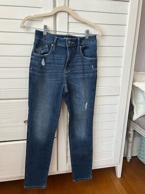 Simply Vera Wang skinny ankle Women's Dark Blue Slim Fit Jeans